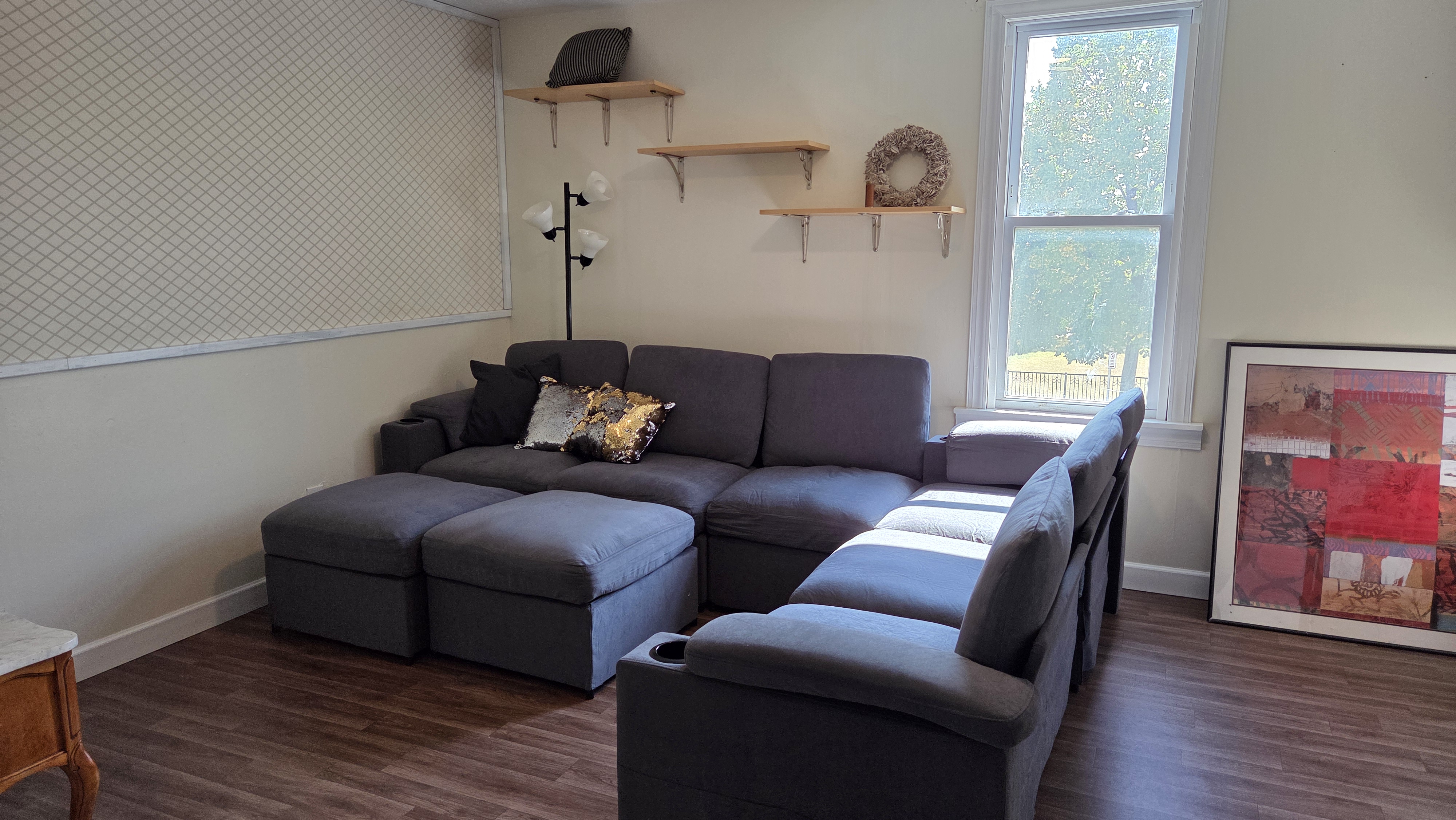 Ugly Kitchen living room sectional